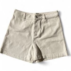 Envelope 1976 | Cali Cream 100% Organic Cotton Chino Woman’s Shorts NWT